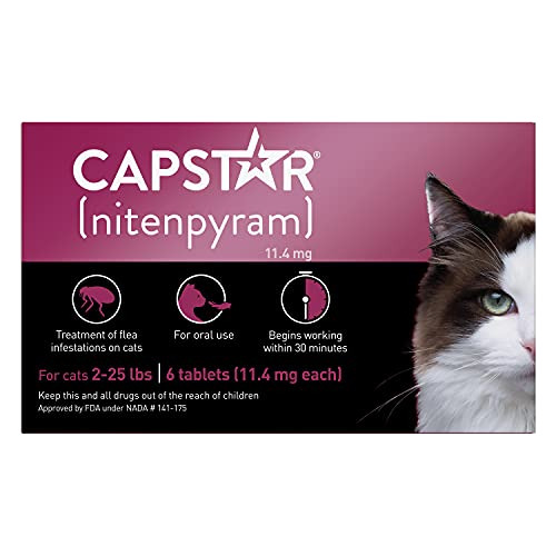 Capstar (nitenpyram) Tratamiento De La Flea Oral Para Ktp98