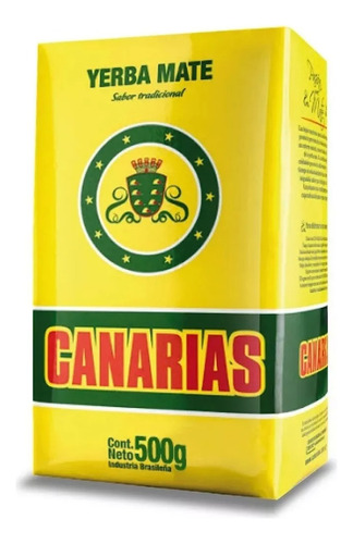 Yerba Mate Canarias 500 Gr Tradicional Original Importada