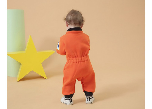 Fantasia Astronauta Bebe E Recém Nascido Body Traje Espacial