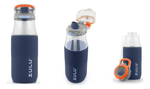 Botella Termo Zulu Tritan Antiderrames P/niños 532 Ml