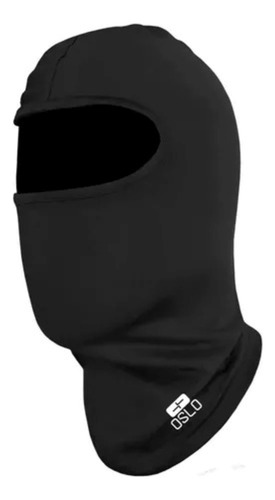 Kit Premium Oslo Guante Primera Piel + Balaclava Negro Liso Unico