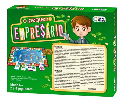 Jogo Tabuleiro Crianças 6 Anos Transito + Pequeno Empresario