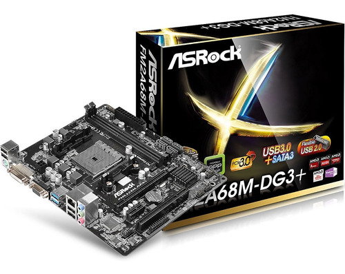 Motherboard Placa Madre Asrock Fm2a68m Dg3 Diginet