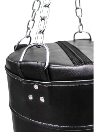 Kit de sacos de boxeo de 160 cm y soporte de techo articulado, color negro