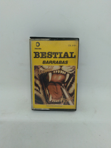 Cassette De Musica Barrabás - Bestial (1982)