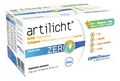 Artilicht Artilicht Zero S Alim 15vial 60ml, Color, 487.2 Ml Sabor Sin Sabor