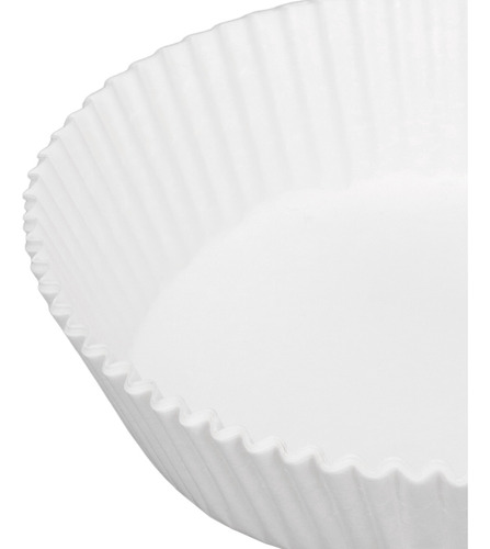 Forro Para Freidora Blanco Blanco, 30 Unidades, Papel Desech