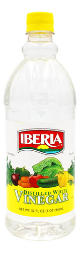 Iberia Vinagre Blanco Destilado, 32 Fl Oz