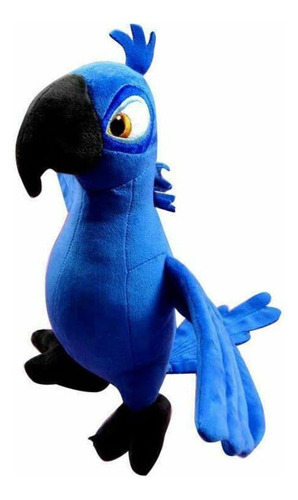 Mz Brinquedo De Pelúcia De Papagaio Azul Safira, Filme De