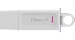 Memoria Usb Kingston 32gb, Kc-u2g32-5r, Blanco, 32 Gb, Usb