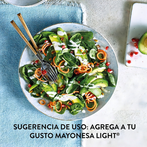 Hellmann's Mayonesa Light Aderezo Frasco 1 Kg