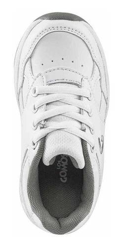 Imagen 6 de 8 de Tenis Colegiales Gomyschool C New Blanco Unisex Los Gomosos
