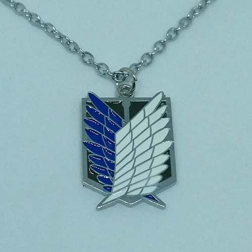 Imagen 3 de 4 de Collar Attack On Titan Shingeki No Kyojin Alas Libertad Anim