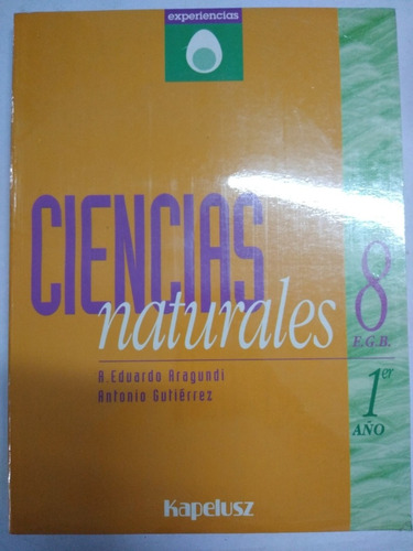 Ciencias Naturales 8 Ed. Kapelusz