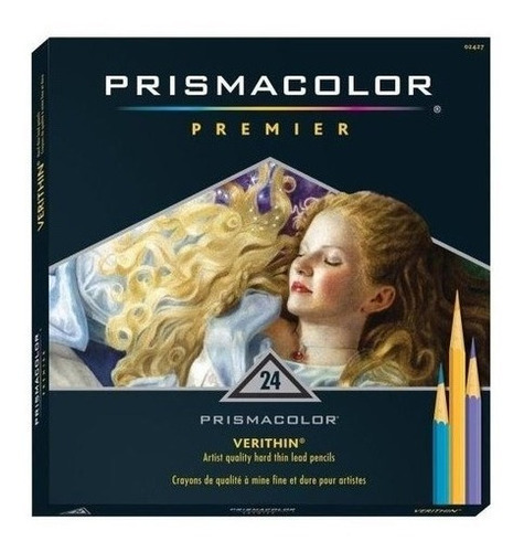 Imagen 1 de 7 de Lapices Prismacolor Premier Verithin 24 Colores Importados
