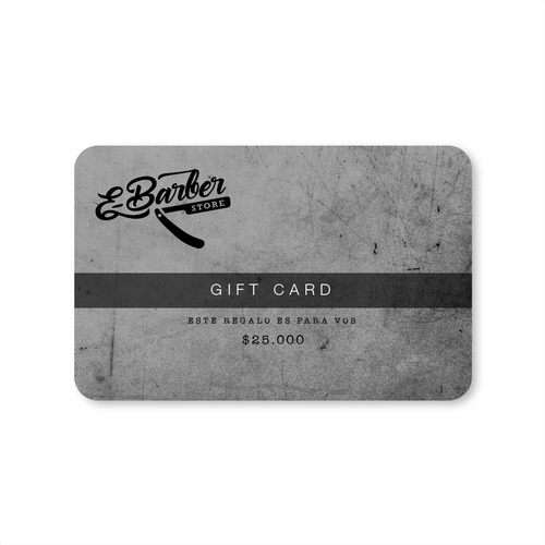 Gift Card Hot Sale $25.000 Kit Pelo Regalo E Barber Store