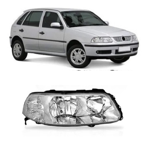 Optica Volkswagen Gol/country/saveiro 99/05 G3 Biparabola