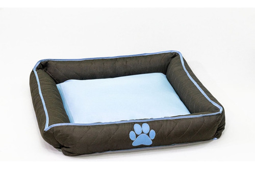 Cama Cachorro Gato Caminha Pet Nick P 40cmx40cm Lavavel Cor Azul