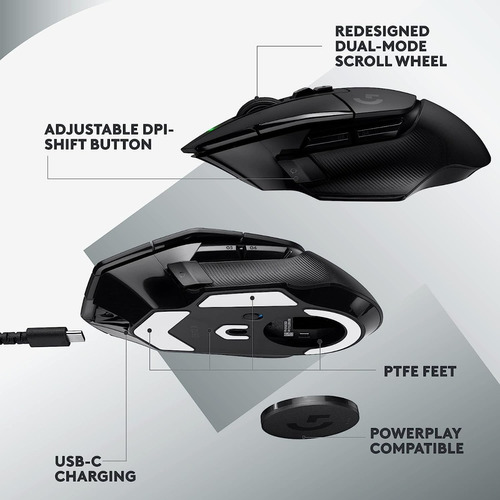 Mouse / Raton / Gamer / Logitech G502 X Hero Wireless
