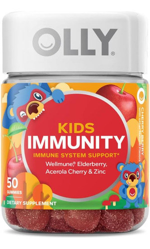 Probioticos Goma Multivitaminico Olly Kids 50 Gomitas