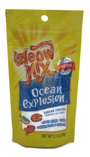 Meow Mix Tartar Control Ocean Explosion Cat Goats (bolsa De