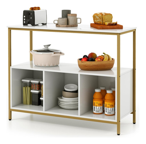 Ifanny Armario Buffet Con Almacenamiento Aparador Con 1