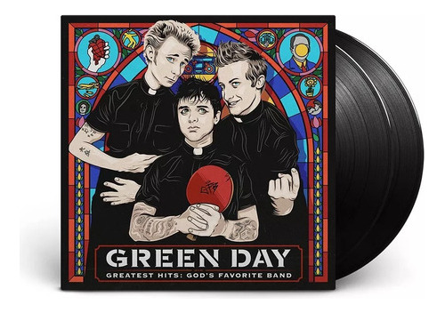 Green Day Greatest Hits: God's Favorite Band Lp 2vinilos Imp