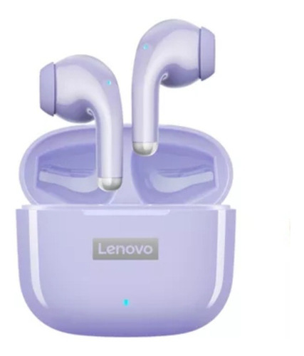 Audifonos Inalambricos Lenovo Thinkplus Lp40 Pro Bt 5.1 Color Violeta