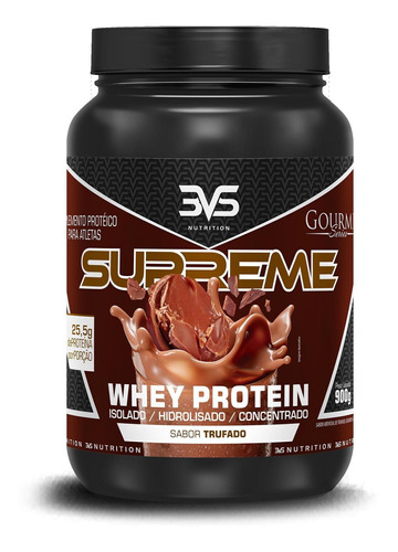 Whey Protein Whey Supreme Trufado 900g 3vs