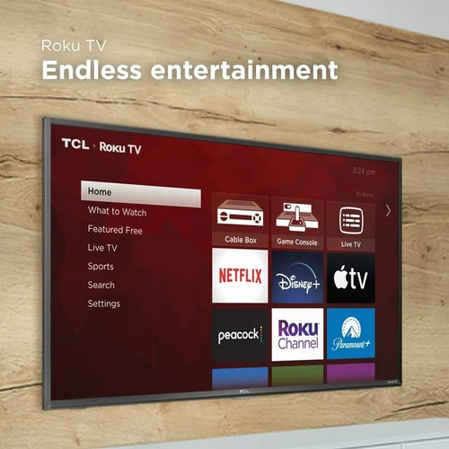 Television Tcl 32s357 Roku Tv Full Hd Led Tv 32 Pulgadas - Excelente (Reacondicionado)
