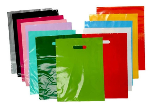 Imagen 1 de 5 de Bolsas Plásticas Boutique 30x40 100unid Iva Incluido