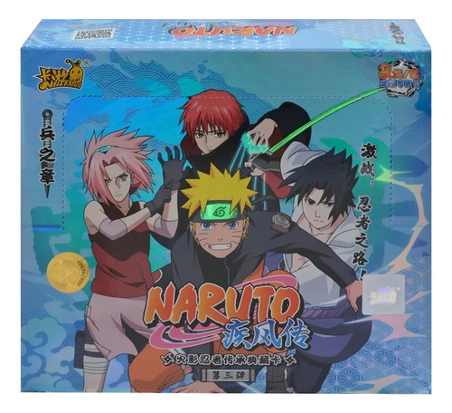 Cards Naruto Kayou Box Com 30 Envelopes (150 Cards) T2 W3