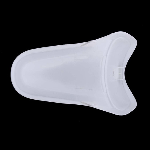 Front Rear Car Fender Motorcycle White Plastic Shield Pw