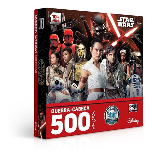 Imagem 1 de 3 de Quebra Cabeça 500 Peças Star Wars Ix - Ascensão Skywalker