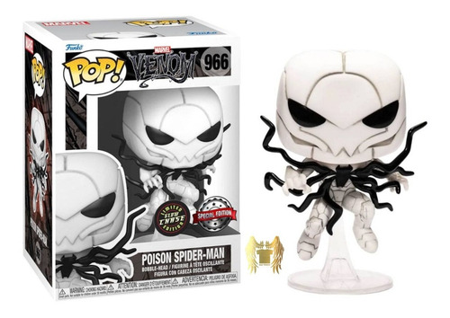 Funko Pop Poison Spider Man #966 Marvel Venom Chase