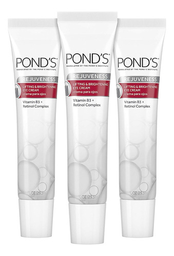 Pond's Brightening Eye Cream Visibly Reduces The Look 3 Pzas
