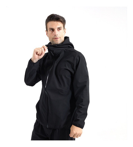 Traje De Chaqueta De Traje De Sauna Ropa Deportiva Delgada D