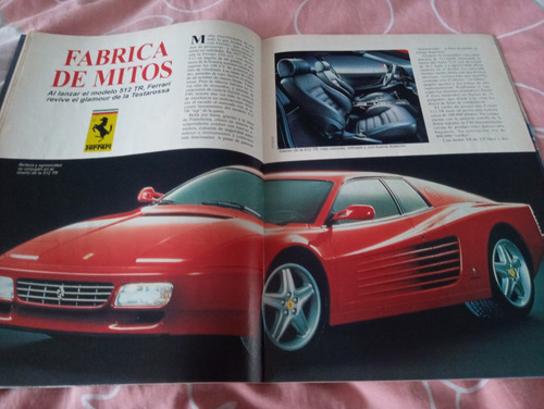 Revista Parabrisas 168 Octubre 1992 Ferrari 512 Tr.leer Bien