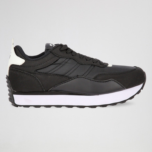 Zapatilla Topper Temple Plataforma Negro/blanco