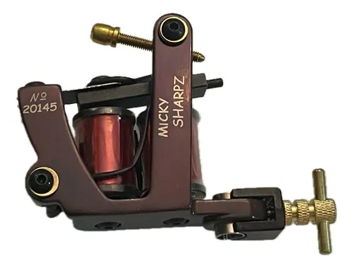 Tattoo Máquina Bobina Model Iron Micky Sharpz Traço E Sombra
