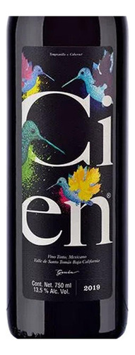 Pack De 2 Vino Tinto Cien Tempranillo Cabernet Sauvignon 750
