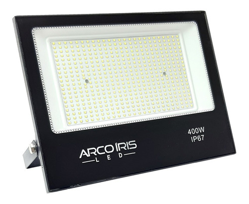 Arco Iris LED Refletor Microled 400W IP67 Preto