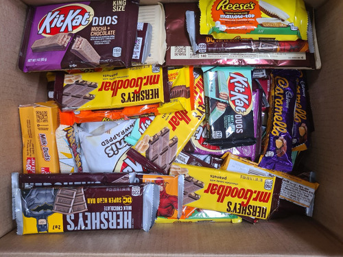 Imagen 3 de 8 de Chocolates Importados Surtido 1kg. Kit Kat, Reese's, Hershey
