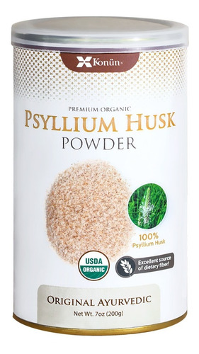 Psyllium Husk Orgánico En Polvo 200g