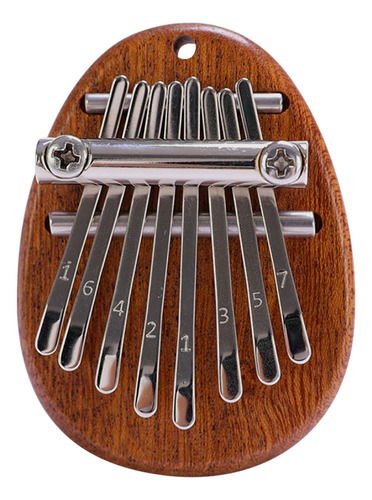 Thumb Kalimba Mini Thumb Piano, 8 Tonos, Bonita Música Para