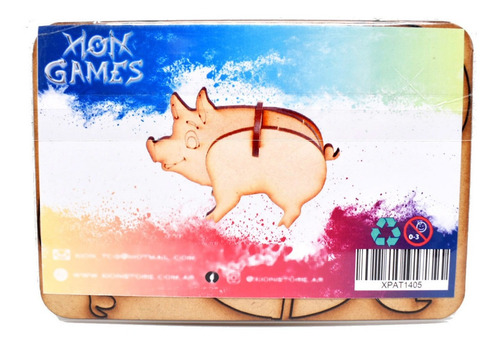 Para Armar - Xion Games Cartoons - Chancho
