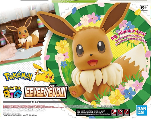 Eevee Kit Model Bandai Nuevo