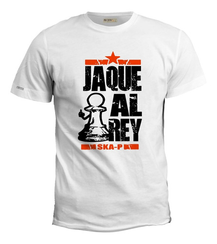 Camiseta Jaque Al Rey Skpa-p Banda Rock Irk