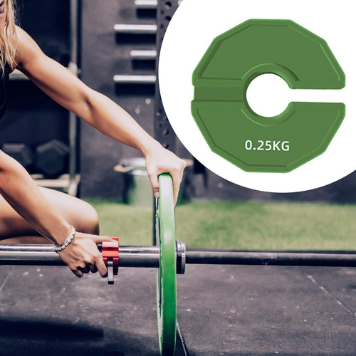 Entrenamiento De Fuerza Micro Plate 0.25 Kg Verde