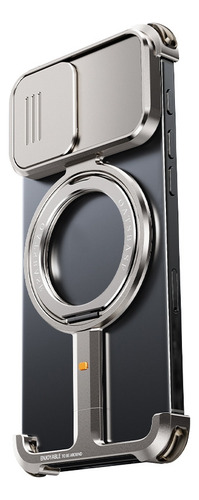 Funda Magnética For iPhone 16 Pro Max Con Funda De Cámara